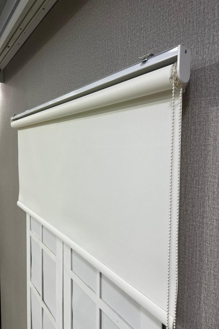 Stor Perde İthal Mat Polyester Krem