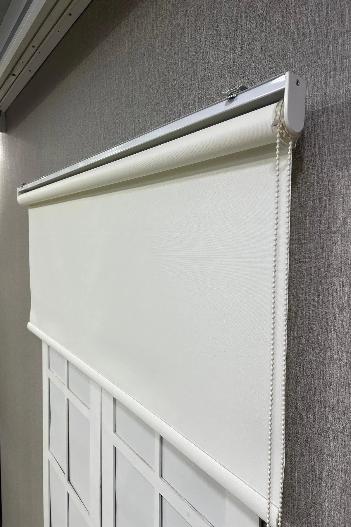 Stor Perde İthal Mat Polyester Beyaz
