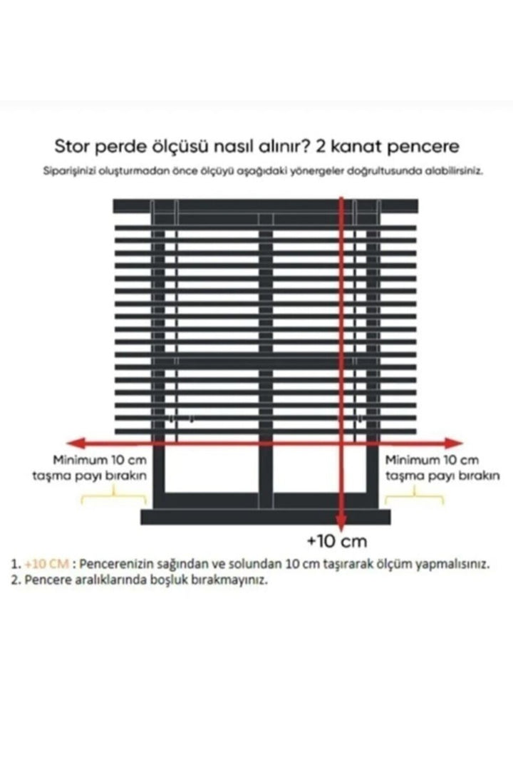EVA Serisi – Su Yolu Desenli Çift Mekanizmalı Beyaz Perde