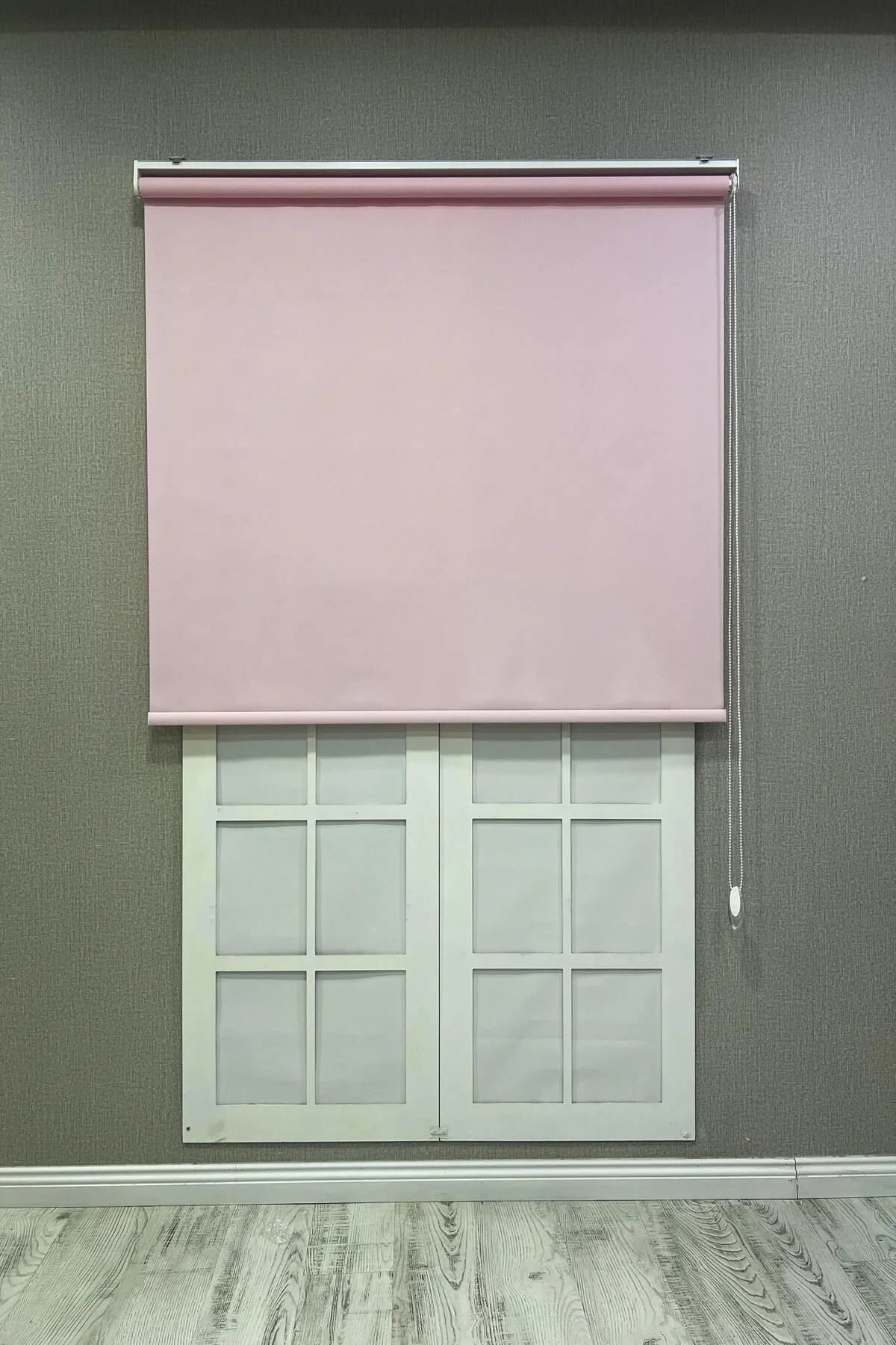 Stor Perde İthal Mat Polyester Pembe p1130