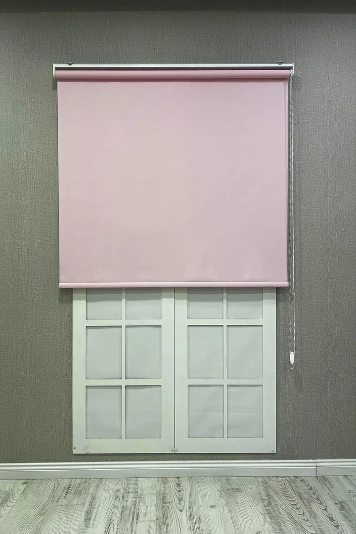 Stor Perde İthal Mat Polyester Pembe p1130