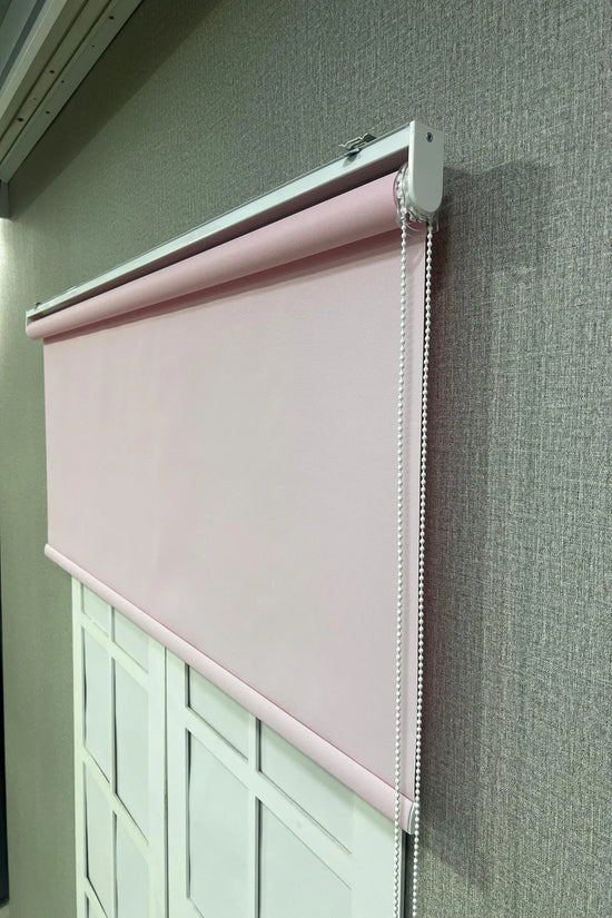 Stor Perde İthal Mat Polyester Pembe p1130