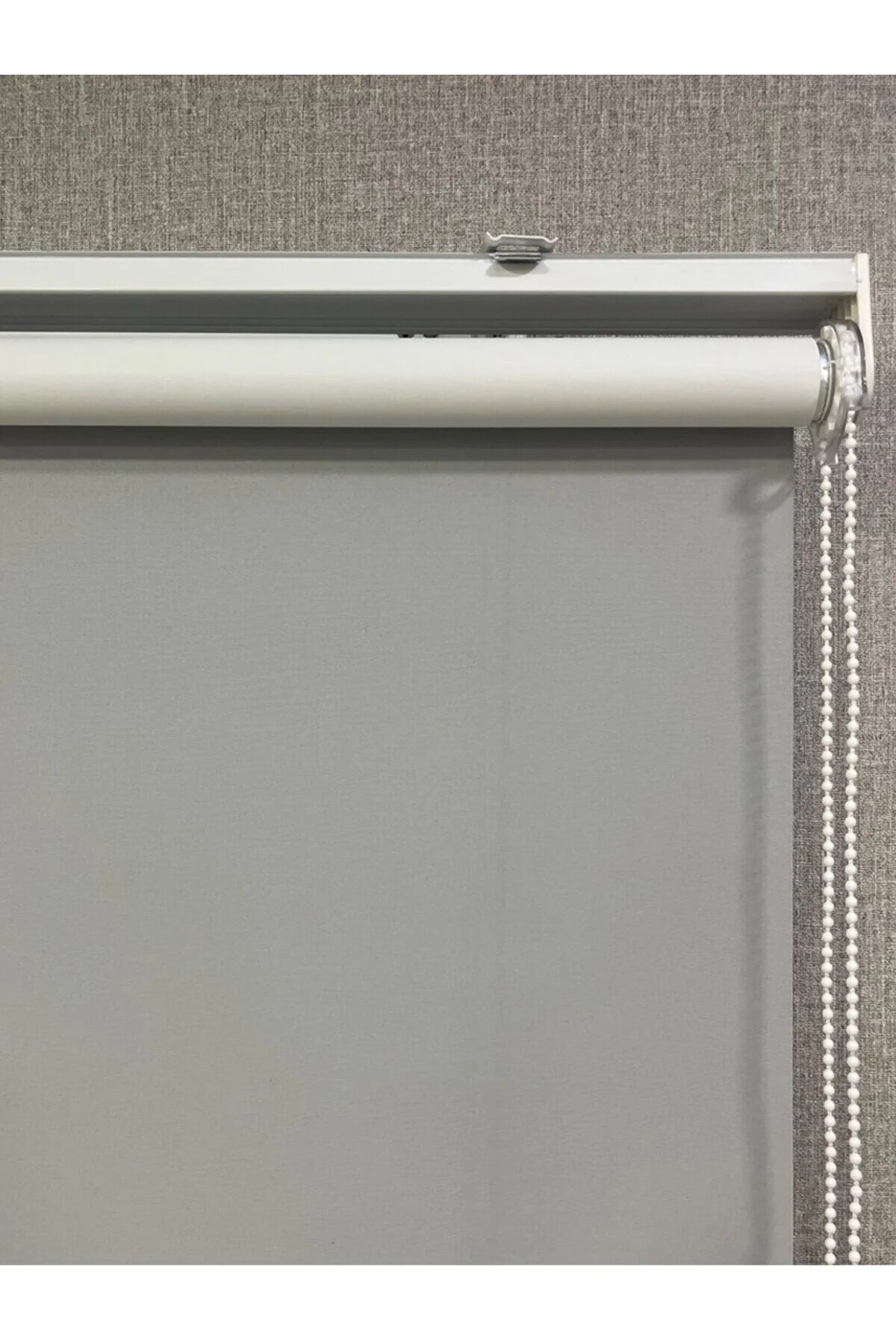%100 Işık Geçirmez Blackout Stor Perde Açık Gri