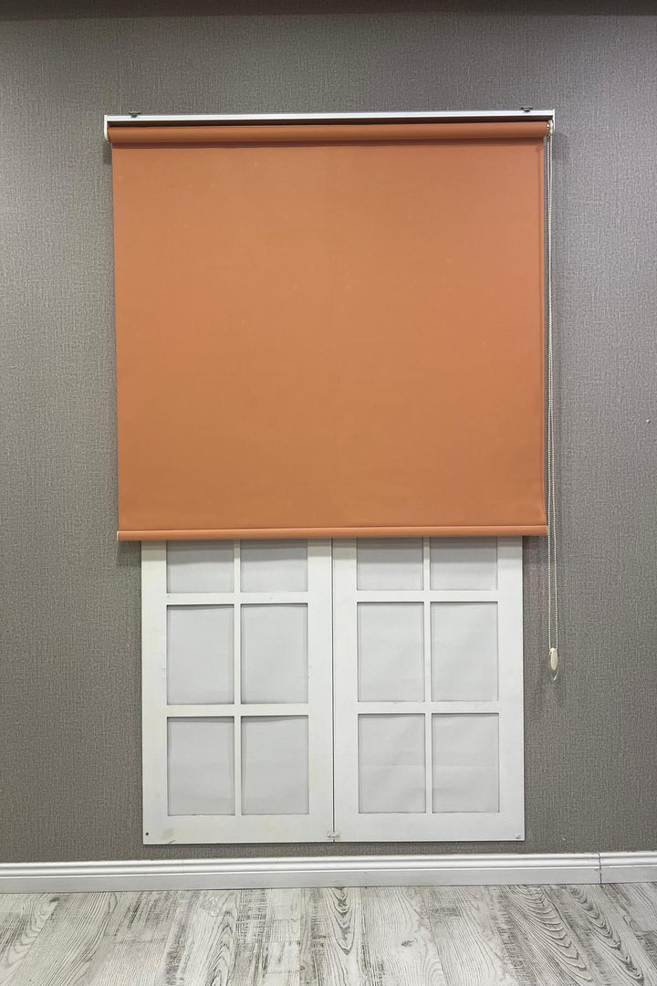 Stor Perde İthal Mat Polyester Turuncu p1470