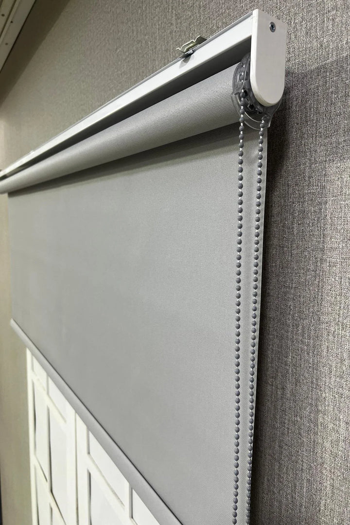 Stor Perde İthal Mat Polyester Açık Gri p1080