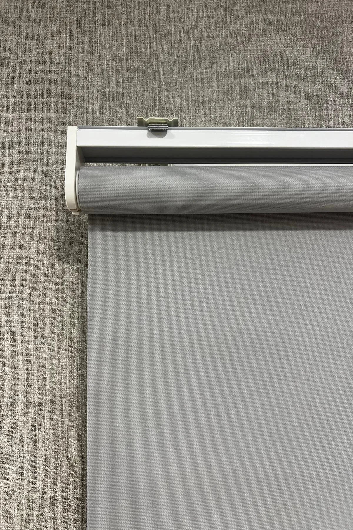 Stor Perde İthal Mat Polyester Açık Gri p1080