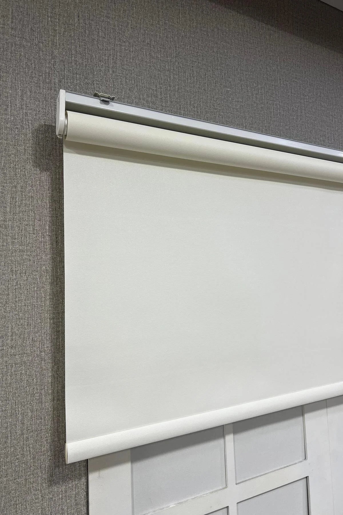 Stor Perde İthal Mat Polyester Krem