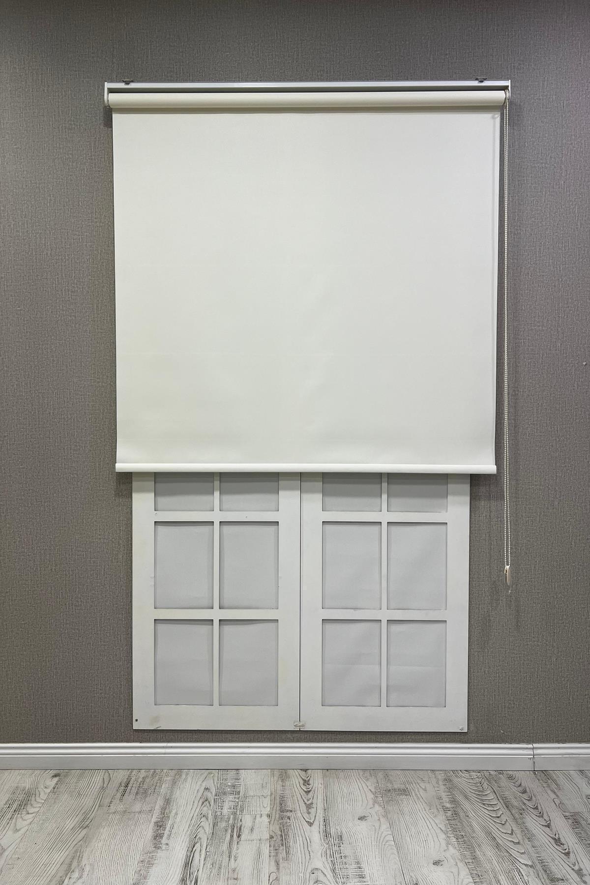 Stor Perde İthal Mat Polyester Krem