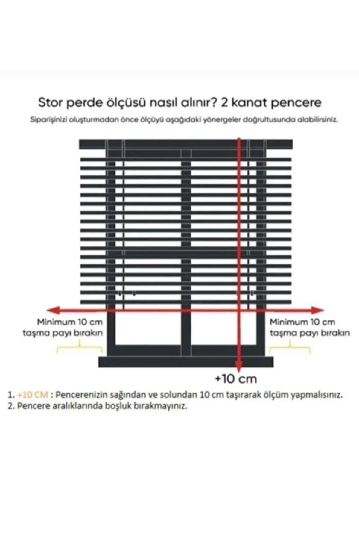 %100 Işık Geçirmez Blackout Stor Perde Krem